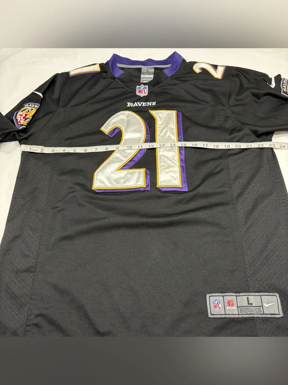 Nike On Field Baltimore Ravens Football Jersey Lardarius Webb #21 Men’s Large